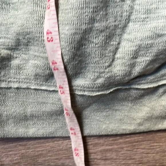 FREE PEOPLE Beach Bicoastal Seaglass Green Comfy Cardigan Duster - Picture 12 of 12